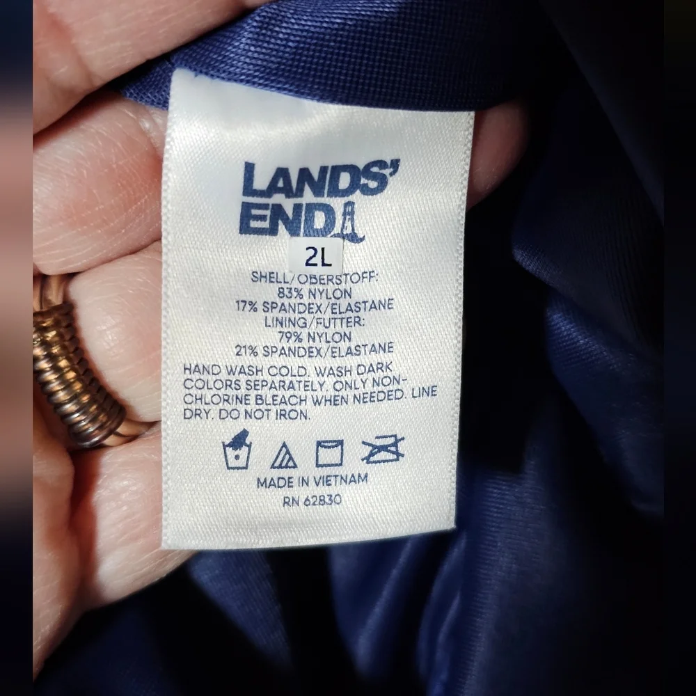 Lands End set size longer